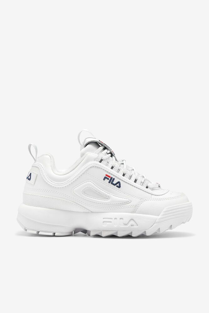 Fila Miesten Tennarit Disruptor 2 Premium Valkoinen - VENR-84913